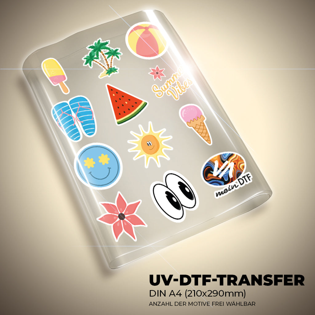UV-DTF-Transfer DinA4 210x290 mm